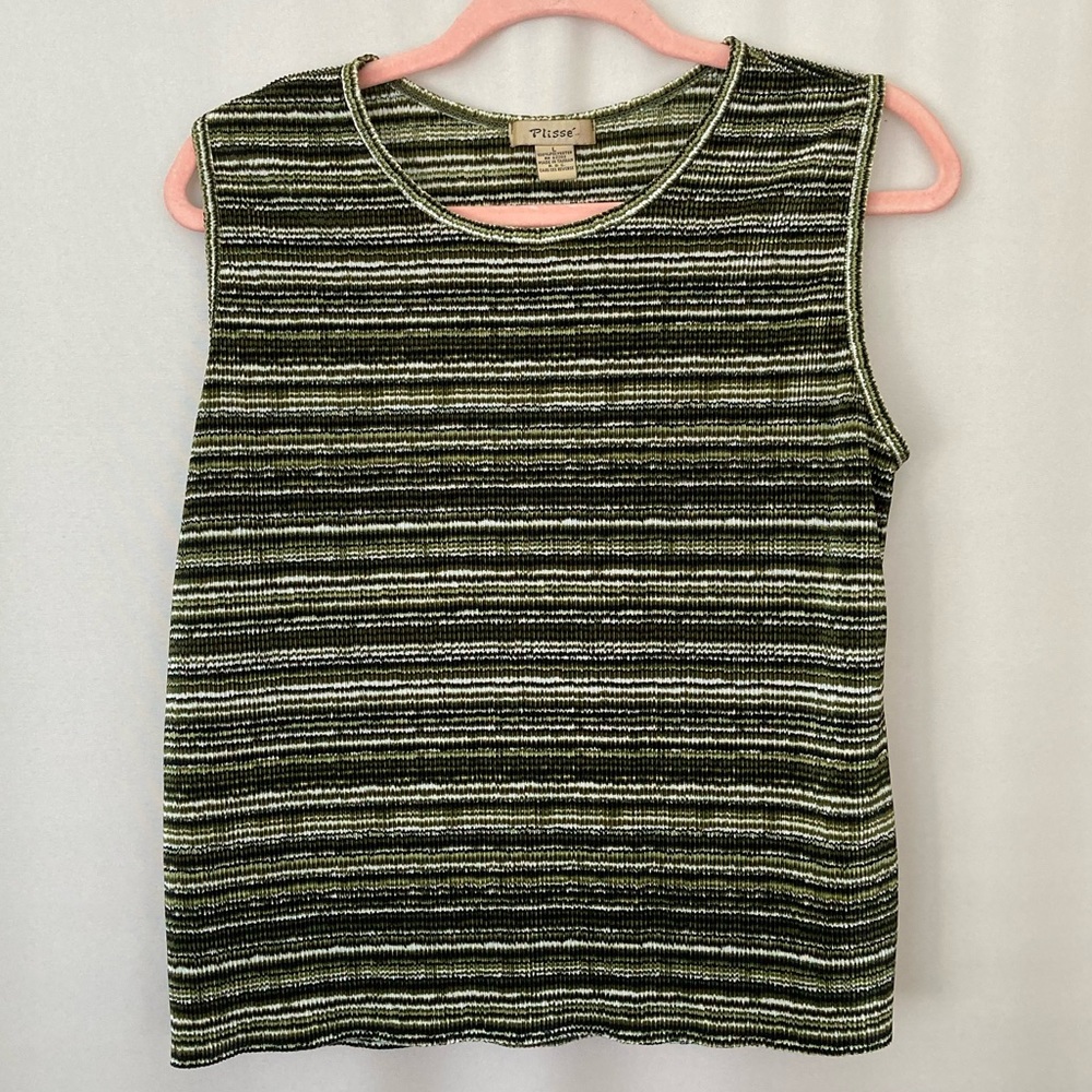 Vintage Y2K stripe tank top